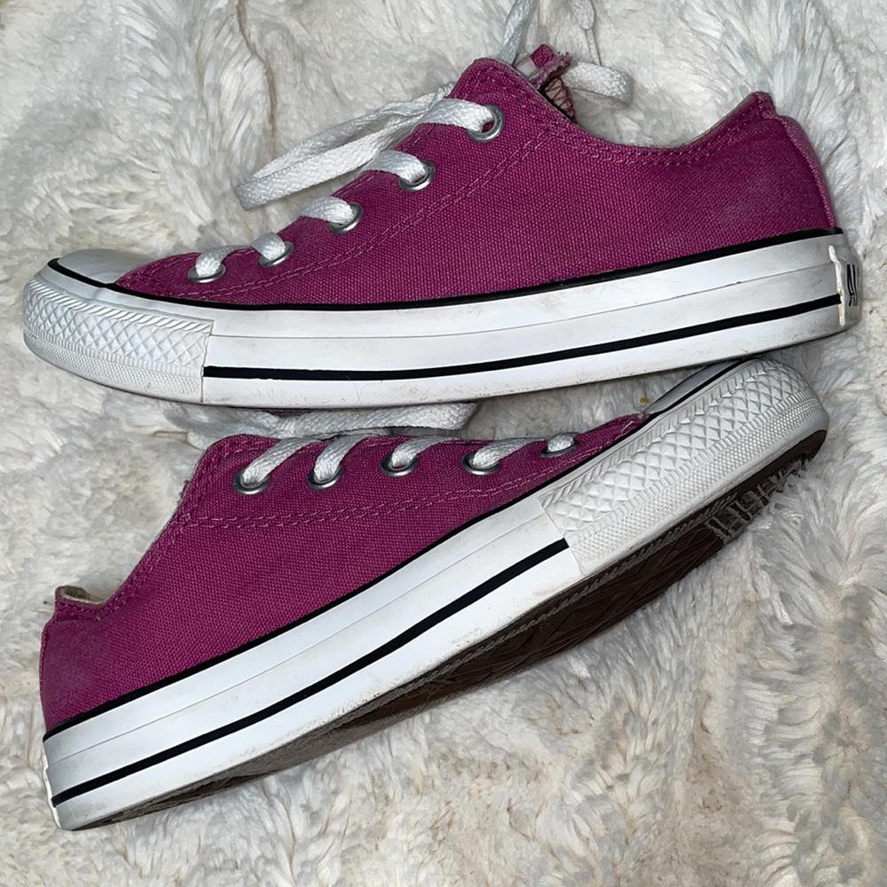 Purple All Star Converse - Picture 5 of 7
